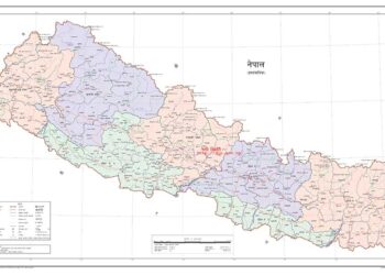 नयाँ पाठ्यपुस्तकमा पुरानै नक्साको तस्वीर प्रकाशन