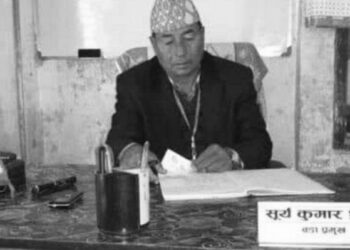 सर्लाहीमा एक्स्काभेटरको बकेटले हिर्काएर वडाध्यक्षको हत्या