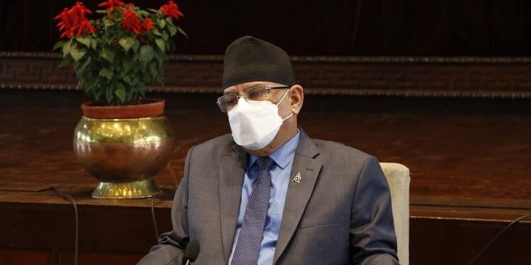 एमालेको ‘रियल लिडर’ माधवजी हो : प्रचण्ड