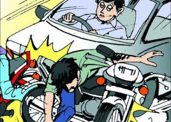 प्रहरीलाई हस्तान्तरण गर्न लैजादै गरेको भ्यानले ठक्कर दिदा चालकको मृत्यु