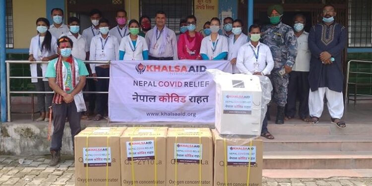 बैदौली स्वास्थ्य चौकीलाई ५ थान अक्सिजन कन्स्ट्रेटर सहयोग