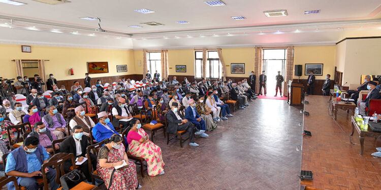 एमालेको १० औं महाधिवेशन आयोजक समिति खारेज