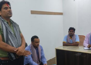 पेसागत विमा अभिकर्ता संघ तौलिहवा शाखामा पासी