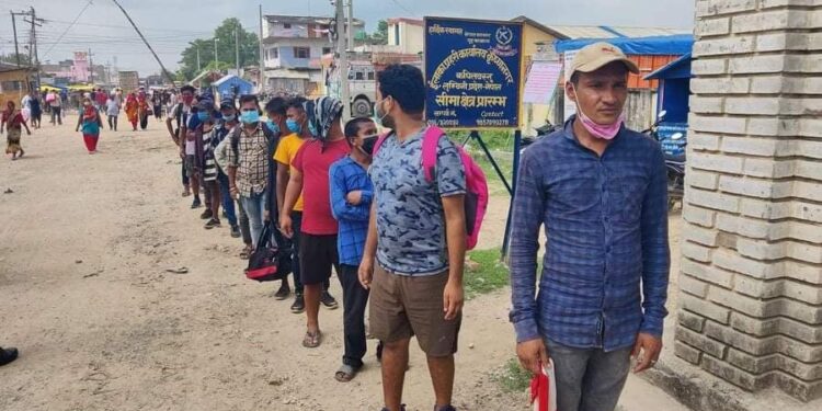 रोजगारीका लागि भारत जाने क्रम पुन: बढ्यो
