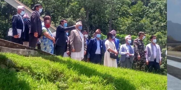 मेलम्ची बजारको बस्तीलाई सुरक्षित स्थानमा व्यवस्थापन गरिनेछ : प्रधानमन्त्री ओली