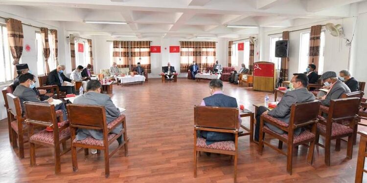 एमाले स्थायी कमिटी बैठक स्थगित