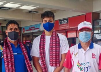 टोकियो ओलम्पिकमा सहभागी हुन शाह र कार्की जापान प्रस्थान