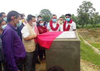 बुद्धभुमिले बनायो घोराही नालामा ३ करोड बढी लगतमा पुल