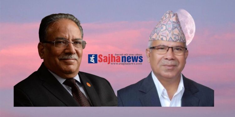 माधव नेपाललाई भेटेपछि स्थायी समिति बैठकमा प्रचण्ड