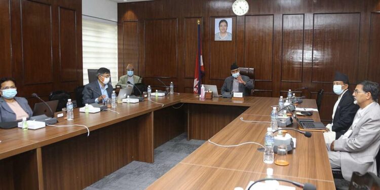 बालुवाटारमा मन्त्रिपरिषद्को आकस्मिक बैठक