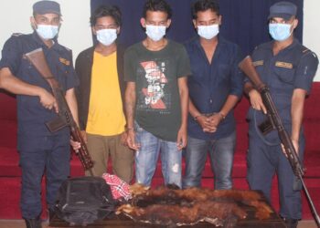 रेडपाण्डाको अवैध कारोवार गर्ने झापाका ३ युवक कपिलवस्तुबाट पक्राउ
