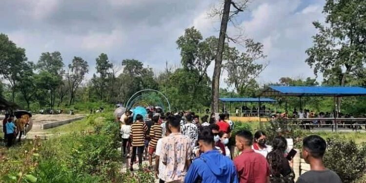 भाइरल मधौली पार्क अर्को सुचना प्रकाशित नगर्दासम्ममा लागि बन्द