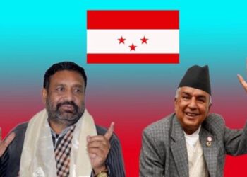 रामचन्द्र पौडेल र विमलेन्द्र निधि हिन्दुराष्ट्रको पक्षमा
