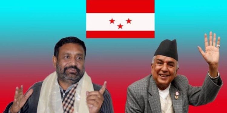 रामचन्द्र पौडेल र विमलेन्द्र निधि हिन्दुराष्ट्रको पक्षमा