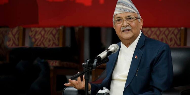 एमाले विभाजन गर्न मध्यराति संसद् अधिवेशन अन्त्य गरियो : केपी ओली