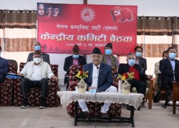 एमालेको केन्द्रीय कमिटी बैठक शुरु
