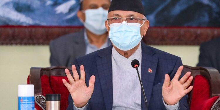 एमाले फुटेको होइन, केही मानिसहरु अलग भएका हुन्ः ओली