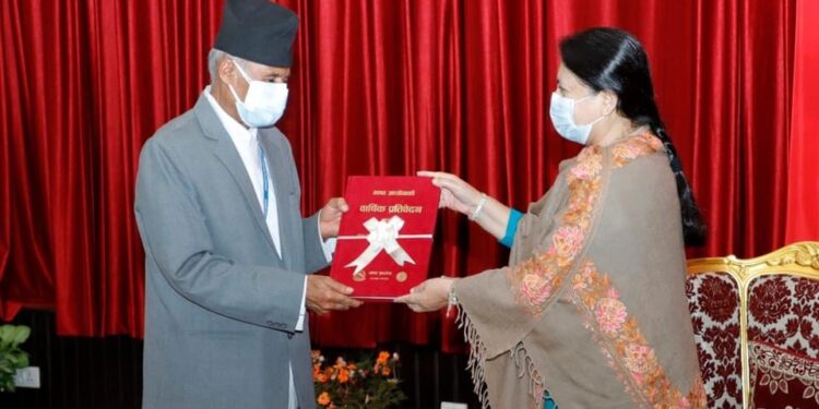 राष्ट्रपतिसमक्ष भाषा आयोग र राष्ट्रिय दलित आयोगको प्रतिवेदन पेश