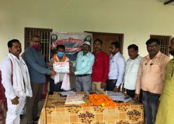 पत्रकार उपाध्याय लगायत चार भारतिय पत्रकारहरुलाइ कदरपत्र सहित सम्मान