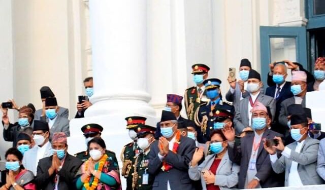 राष्ट्रपति, प्रधानमन्त्रीद्वारा इन्द्रजात्रा अवलोकन