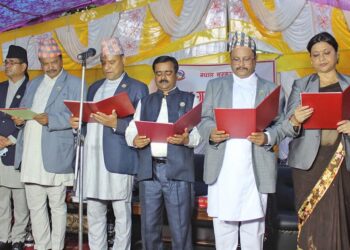 लुम्बिनी प्रदेशमा मन्त्रिपरिषद् सदस्यको कार्य विभाजन