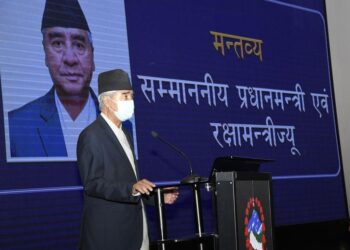 राष्ट्रिय सुरक्षाका साझा चुनौती पहिचान गर्न सेनालाई प्रधानमन्त्रीको निर्देशन