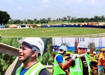 रकम नजुट्दा गौतम बुद्ध क्रिकेट रंगशालाको काम रोकियो