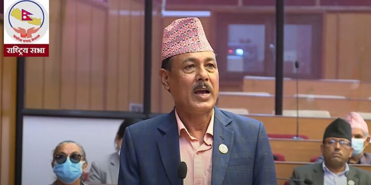 राष्ट्रिय सभामा एमालेले माग्यो सभामुखको राजीनामा