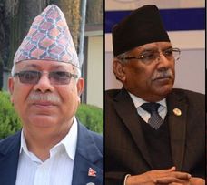 प्रचण्ड र माधव नेपालबीच छुट्टै भेटवार्ता