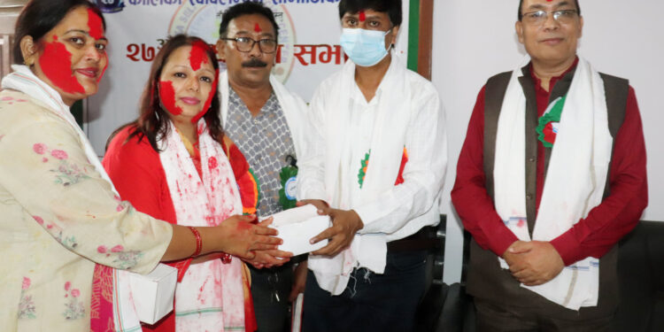 कालिकाको अध्यक्षमा पुनः शर्मा निर्बिरोध निर्वाचित