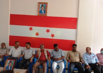 कांग्रेस कपिलवस्तु नगरपालिका नगर कार्य समितिको प्रमाण पत्र बितरण