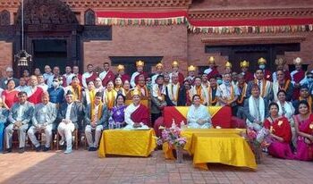 लुम्बिनीको बज्रयान विहारको राष्ट्रपतिले गरिन उद्घाटन, काठमाडौं महानगरको ४ करोड बढी लगानी