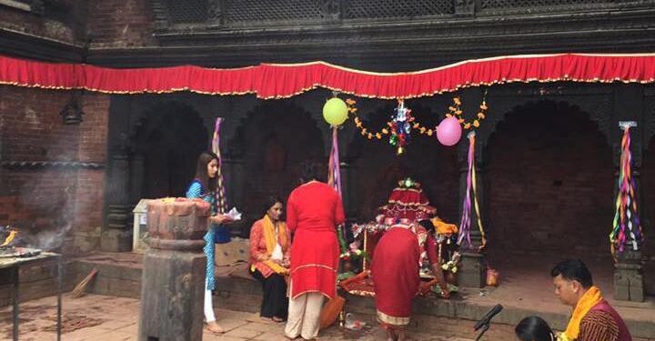 गोरखा दरबारको दसैँ घरमा विधिपूर्वक राखियो जमरा
