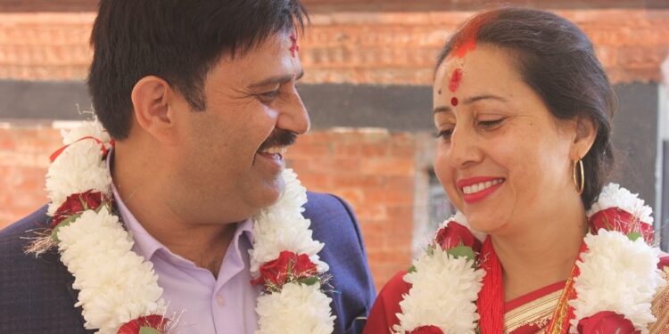 कलाकार मनोज गजुरेलले गरे दोस्रो विहे, संचारकर्मीलाई गरे यस्तो अनुरोध