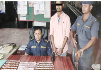 एमालेबाट निर्वाचित वडाध्यक्ष लागूऔषधसहित पक्राउ