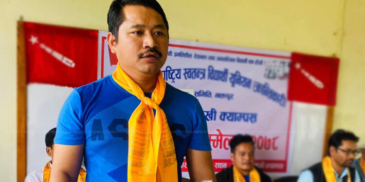 दीपेश पुन बने अखिल क्रान्तिकारीको महासचिव