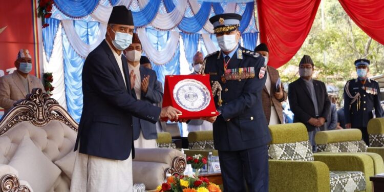 प्रधानमन्त्री देउवाको प्रमुख आतिथ्यतामा यस्तो रह्यो ६६औं प्रहरी दिवस, फोटोफिचर