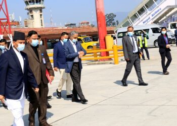 प्रधानमन्त्री देउवा वर्ल्ड लिडर समिटमा भाग लिन बेलायत प्रस्थान