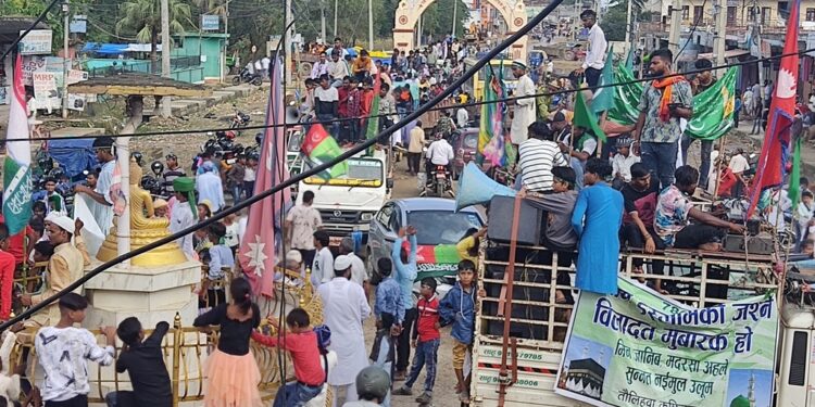 मोहम्मद डे कपिलवस्तुमा धुमधामका साथ मनाईयो