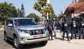 बारको आन्दोलनबीच वैकल्पिक गेट प्रयोग गरी प्रधानन्यायाधीश जबरा सर्वोच्च प्रवेश