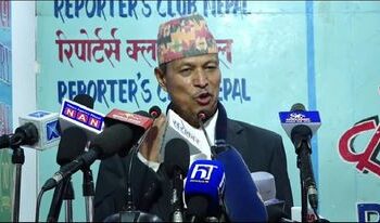 एमाले अध्यक्षमा रावलले दर्ता गराए उम्मेदवारी