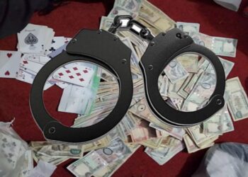 जुवाखालबाट नगद रु १२ लाख ४३ हजारसहित १५ जना पक्राउ