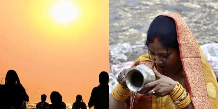 सूर्यदेवको पूजा आराधना गरी मनाइँदै छठ