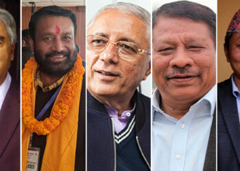 प्रारम्भीक मतगणनामा देउवाको अग्रता कायम