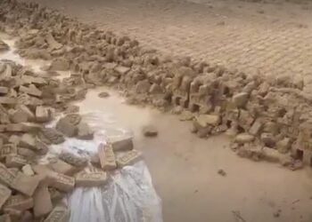 बेमौसमी बर्षाका कारण कपिलबस्तुमा ४ करोड बढी काँचो ईटा नोक्सान