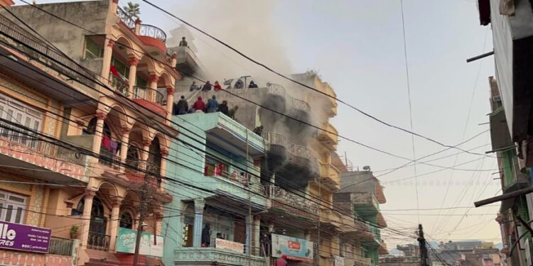 तुलसीपुरमा भीषण आगलागी, पाँचको मृत्यु