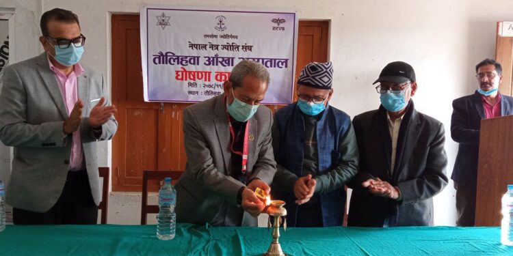 सर्जिकल सेन्टरको सेवा बिस्तार गरी तौलिहवा आखा अस्पताल बनाईयो