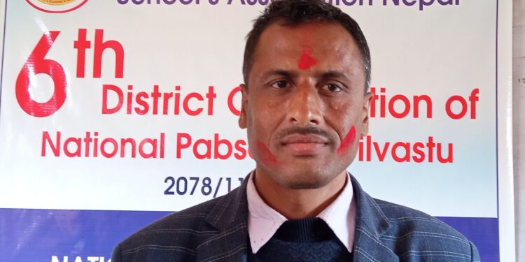 एन ब्याब्सन कपिलवस्तुको जिल्ला अध्यक्षमा घिमिरे