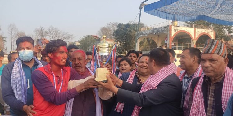 पाचौ नगरस्तरिय मेयर कप क्रिकेट प्रतियोगीता वडा नम्बर २ लाई
