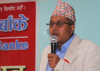 एमसिसी नेपाल र नेपालीको पक्षमा छ : एमाले नेता भट्टराई